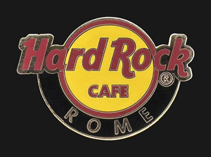 Hard Rock Cafe Rome Classic Logo Pin
