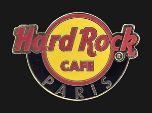 Hard Rock Cafe Paris Classic Logo Pin