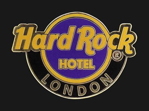 Hard Rock Hotel London Classic Logo Pin