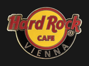 Hard Rock Cafe Vienna Classic Logo Pin