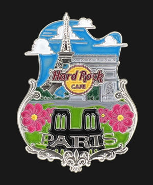 Hard Rock Cafe Paris City Icon Pin