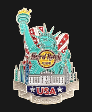 Hard Rock Cafe USA Country Icon Pin