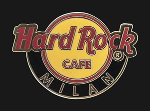 Hard Rock Cafe Milan Classic Logo Pin