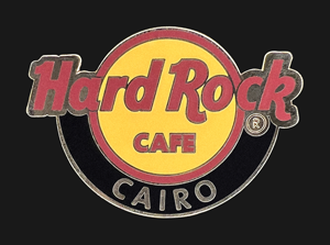 Hard Rock Cafe Cairo Classic Logo Pin