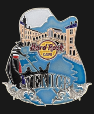 Hard Rock Cafe Venice City Icon Pin