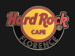 Hard Rock Cafe Florence Classic Logo Pin