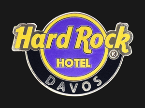 Hard Rock Hotel Davos Classic Logo Pin