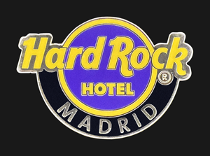 Hard Rock Hotel Madrid Classic Logo Pin