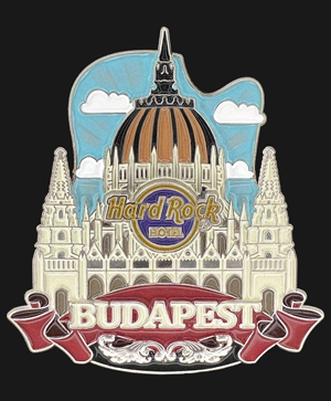 Hard Rock Hotel Budapest City Icon Pin
