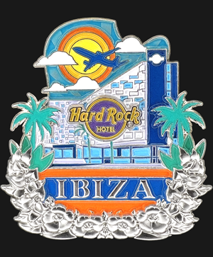 Hard Rock Hotel Ibiza City Icon Pin