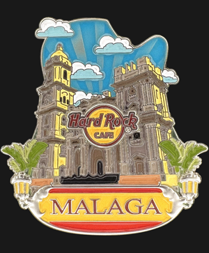 Hard Rock Cafe Malaga City Icon Pin