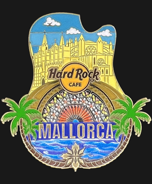 Hard Rock Cafe Mallorca City Icon Pin