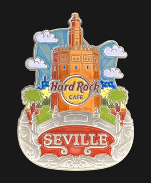 Hard Rock Cafe Seville City Icon Pin