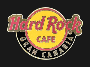 Hard Rock Cafe Gran Canaria Classic Logo Pin