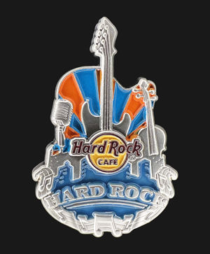 Hard Rock Cafe No Name City Icon Pin
