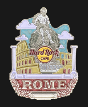 Hard Rock Cafe Rome City Icon Pin