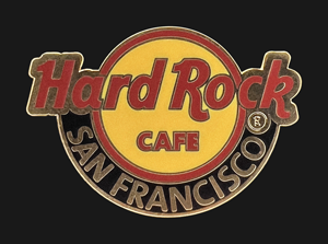 Hard Rock Cafe San Francisco Classic Logo Pin