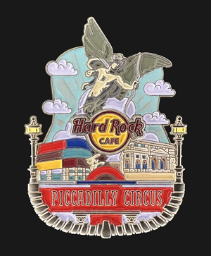 Hard Rock Cafe Piccadilly Circus City Icon Pin