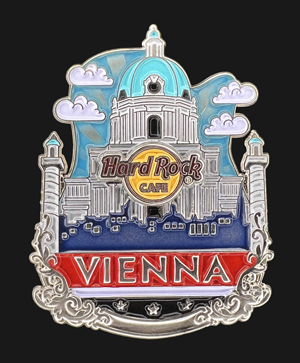 Hard Rock Cafe Vienna City Icon Pin