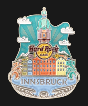 Hard Rock Cafe Innsbruck City Icon Pin