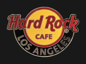 Hard Rock Cafe Los Angeles Classic Logo Pin