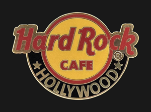 Hard Rock Cafe Hollywood Classic Logo Pin