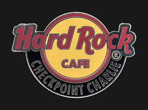 Hard Rock Cafe Checkpoint Charlie Classic Logo Pin