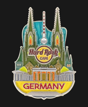 Hard Rock Cafe Germany Country Icon Pin