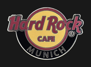 Hard Rock Cafe Munich Classic Logo Pin