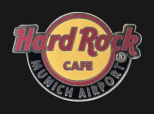 Hard Rock Cafe Munich Airport Classic Logo Pin
