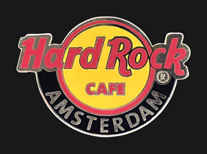 Hard Rock Cafe Amsterdam Classic Logo Pin