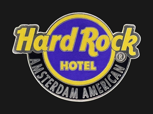Hard Rock Hotel Amsterdam American Classic Logo Pin