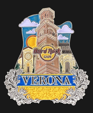 Hard Rock Cafe Verona City Icon Pin