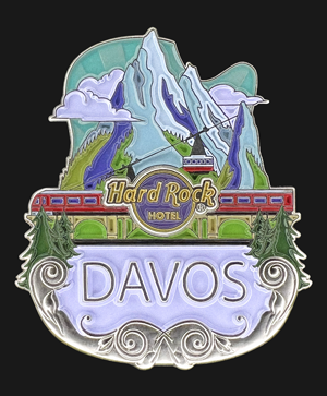 Hard Rock Hotel Davos City Icon Pin