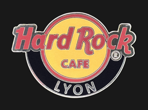 Hard Rock Cafe Lyon Classic Logo Pin
