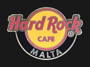 Hard Rock Cafe Malta Classic Logo Pin