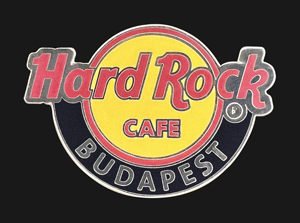 Hard Rock Cafe Budapest Classic Logo Pin