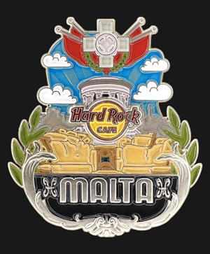 Hard Rock Cafe Malta City Icon Pin