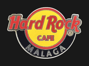 Hard Rock Cafe Malaga Classic Logo Pin